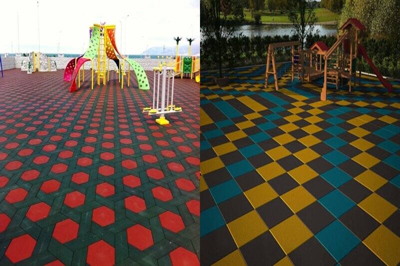 Kauçuk Poliüretan Zemin Kaplama