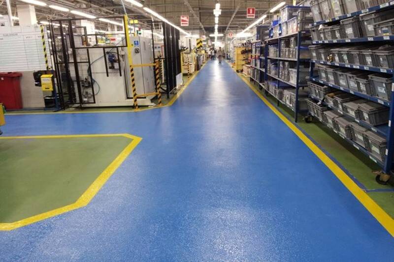 Fabrika Zemin Kaplama